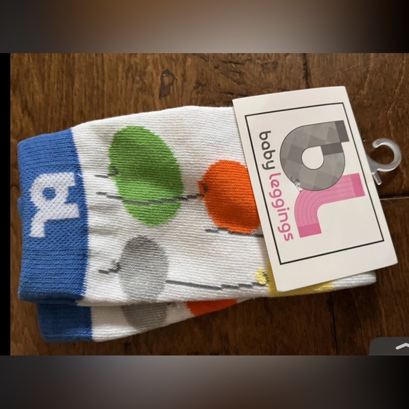 Baby Leg Toddler/Baby set of 6 Fun and Vibrant Leggings Collection - Picture 6 of 9